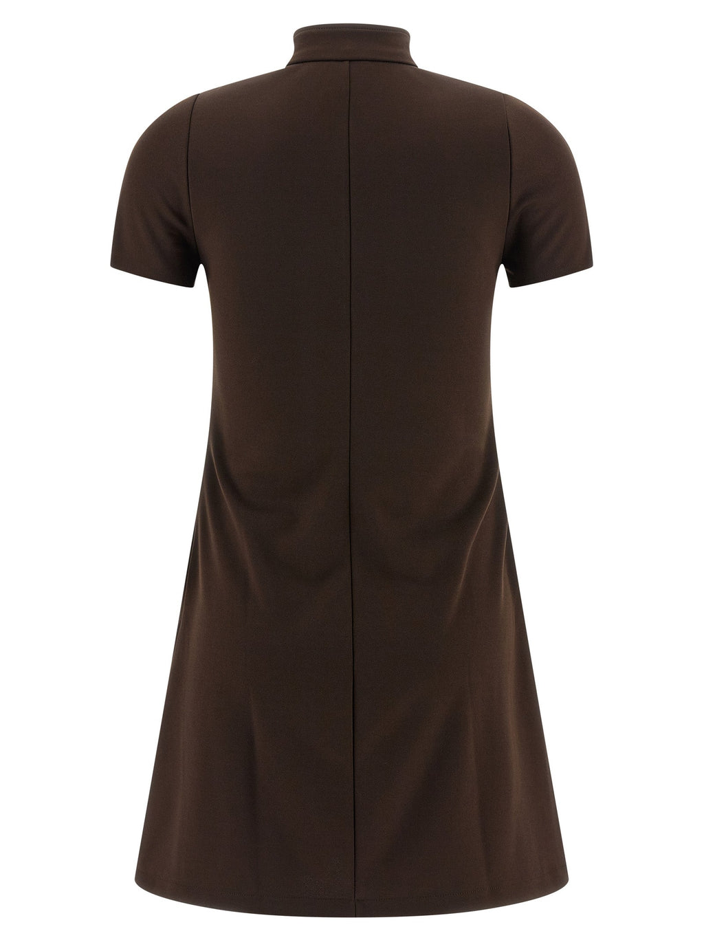 Courrèges Brown Polyester Short Dress