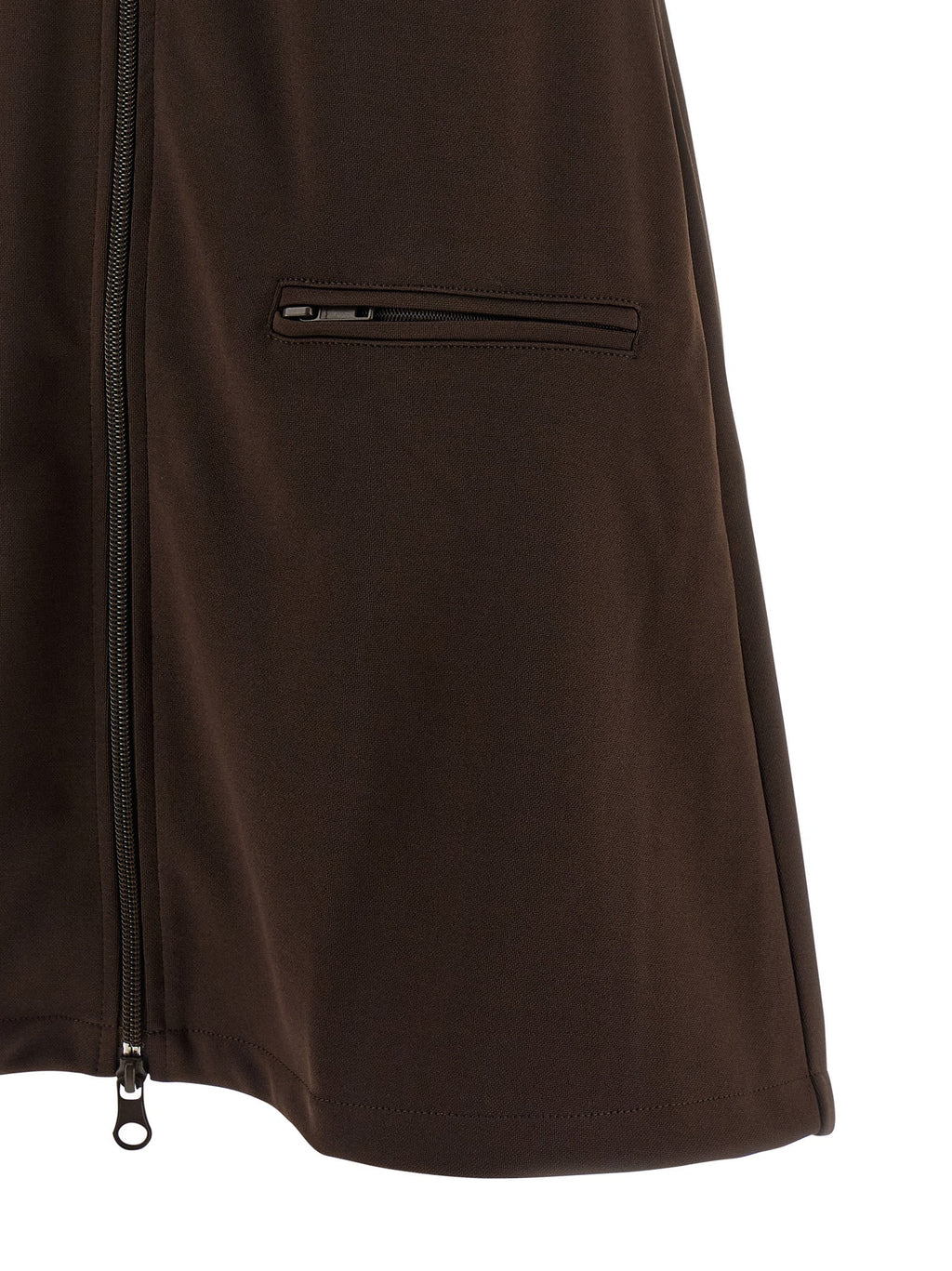 Courrèges Brown Polyester Short Dress