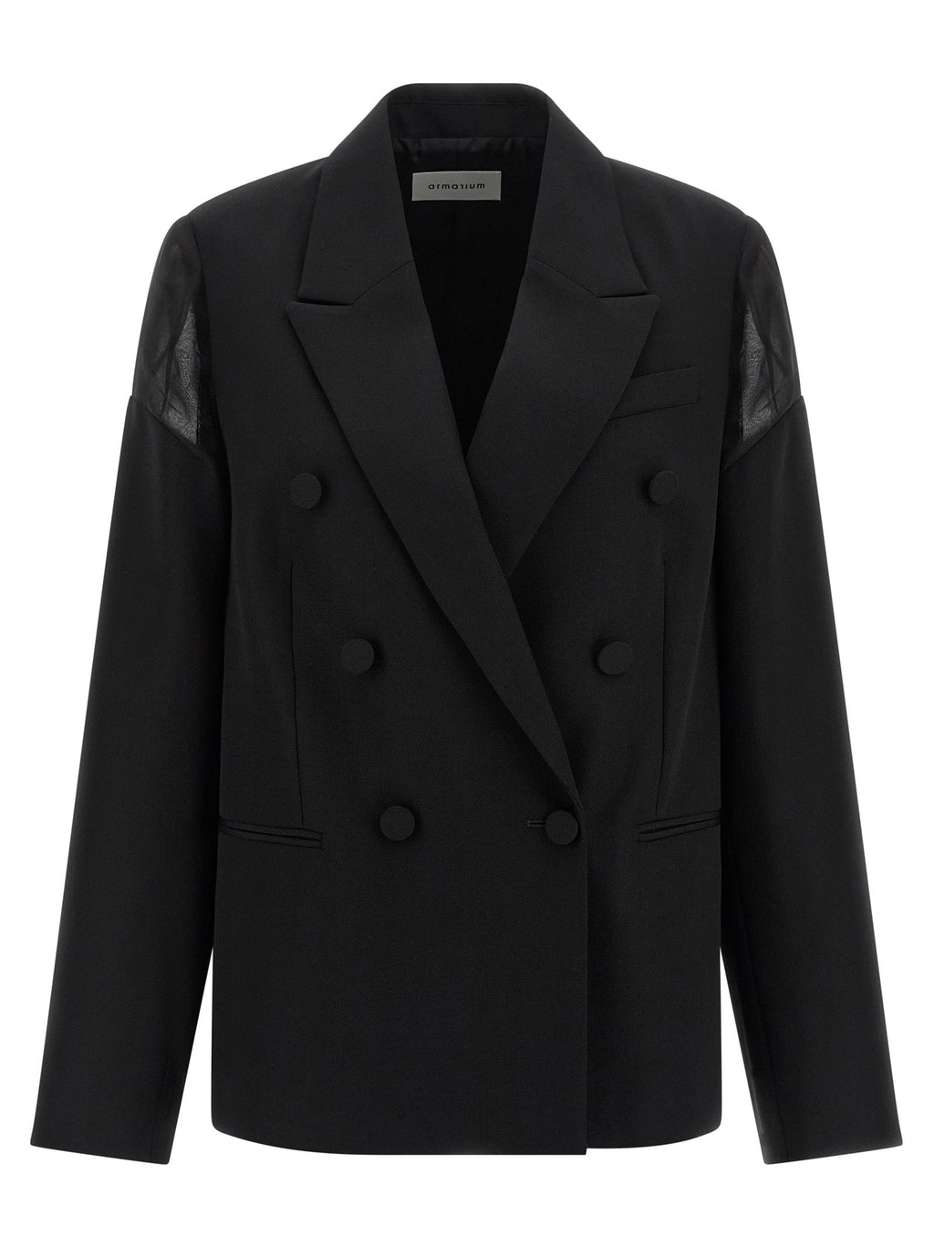 Armarium Black Virgin Wool Blazer
