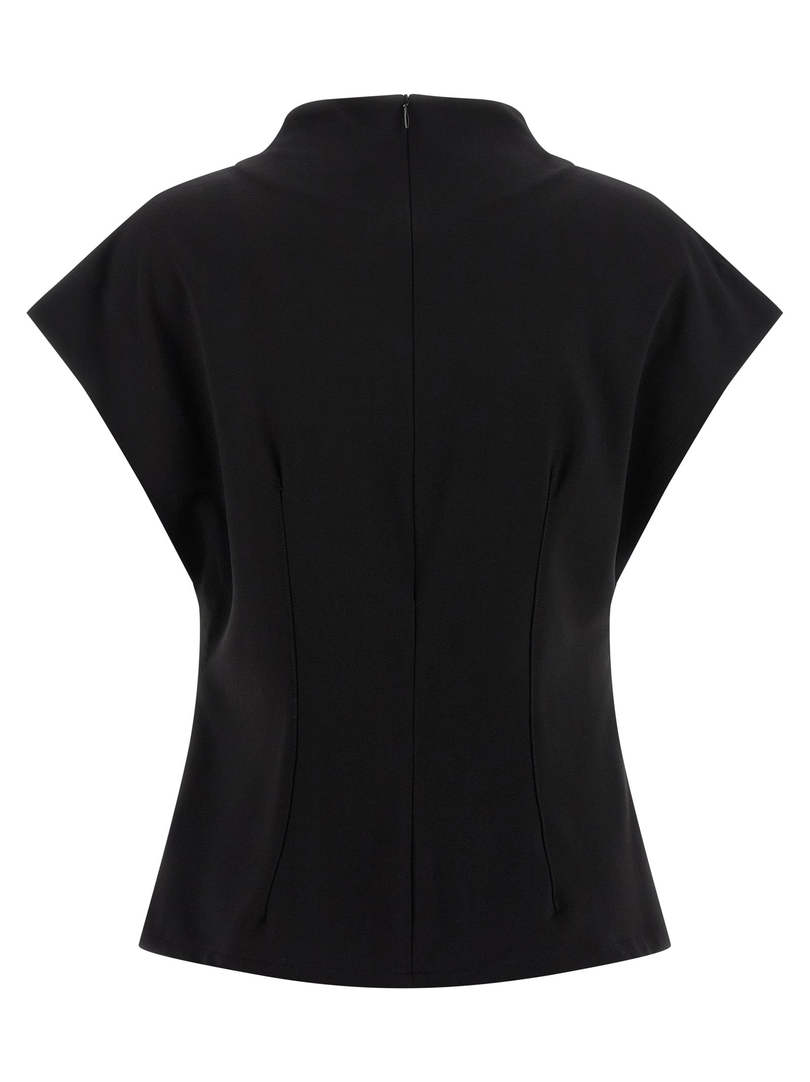 Armarium Black Viscose Shirt
