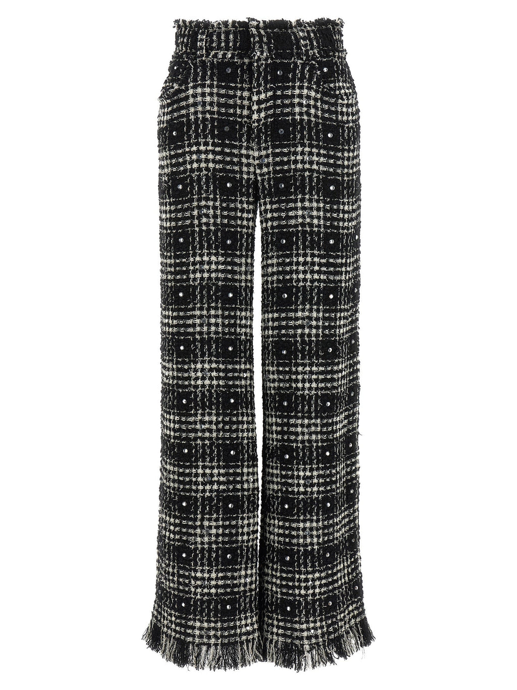 Giuseppe Di Morabito Bicolor Cotton Casual Pants