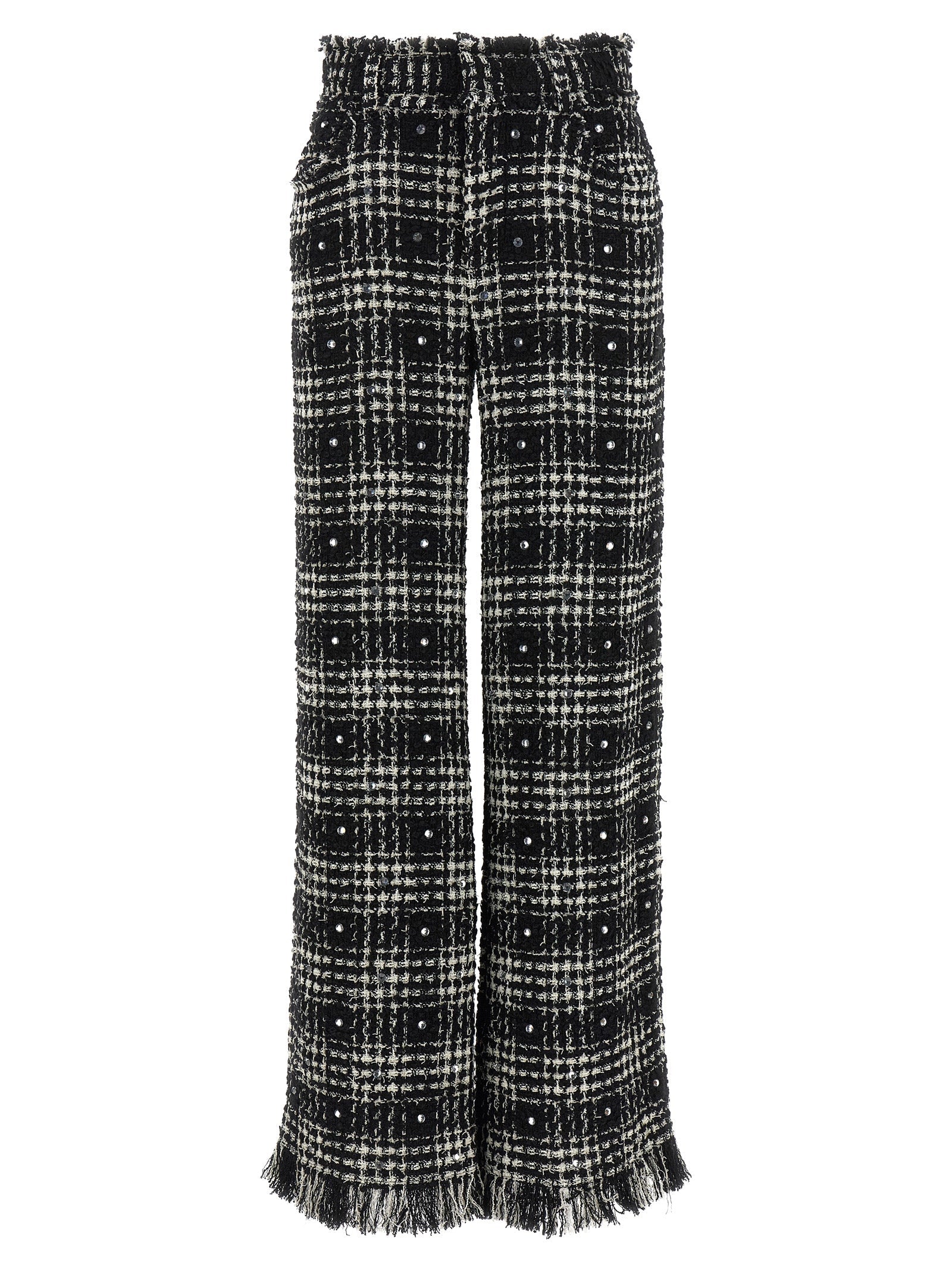 Giuseppe Di Morabito Bicolor Cotton Casual Pants