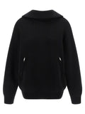 Balenciaga Black Cotton Cardigan
