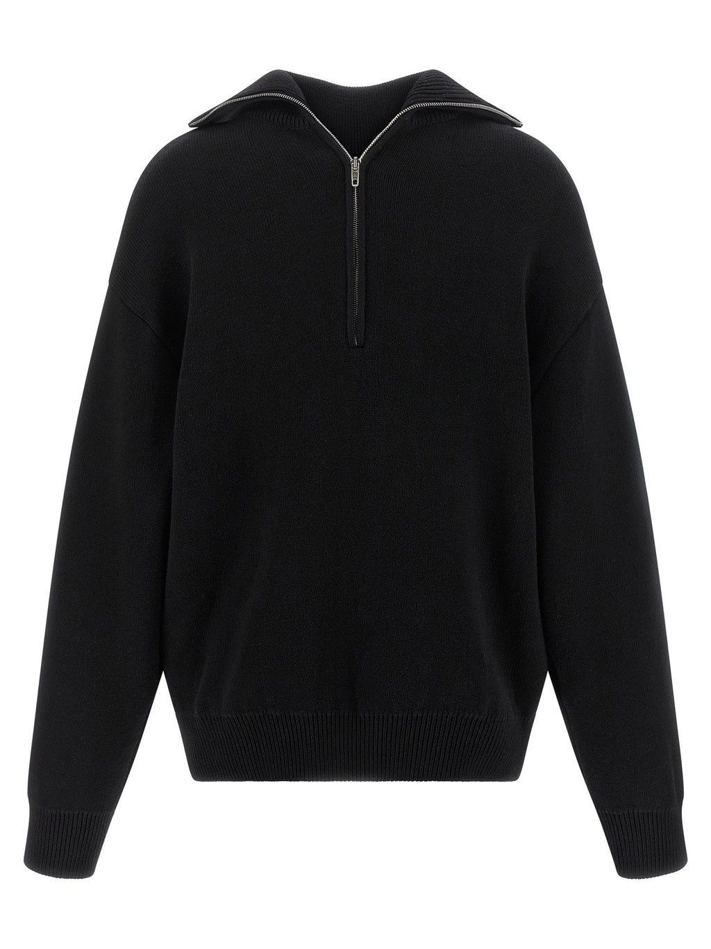 Balenciaga Black Cotton Cardigan