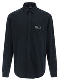 Balenciaga Black Cotton Blouse