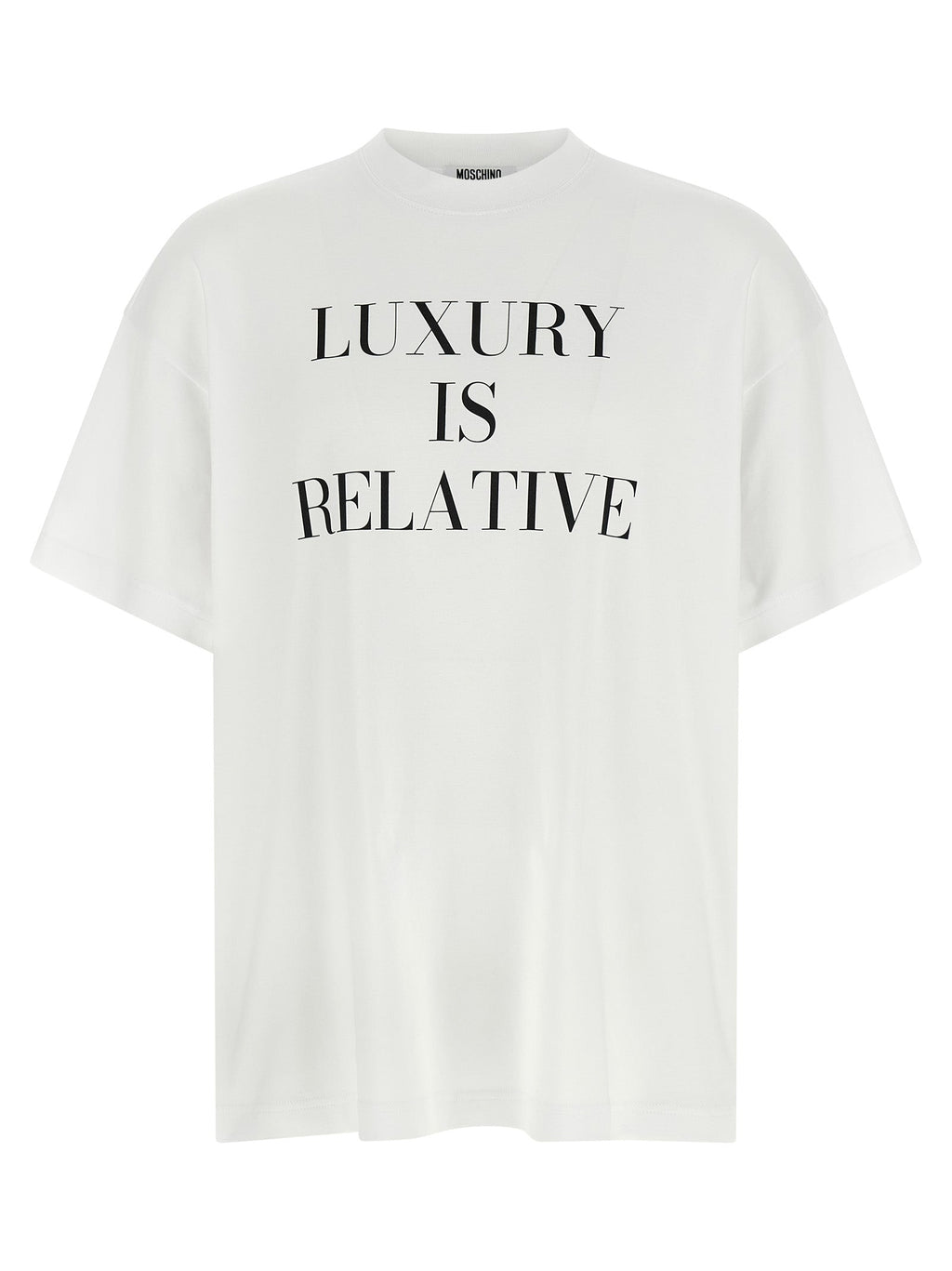 Moschino White Cotton T-Shirt