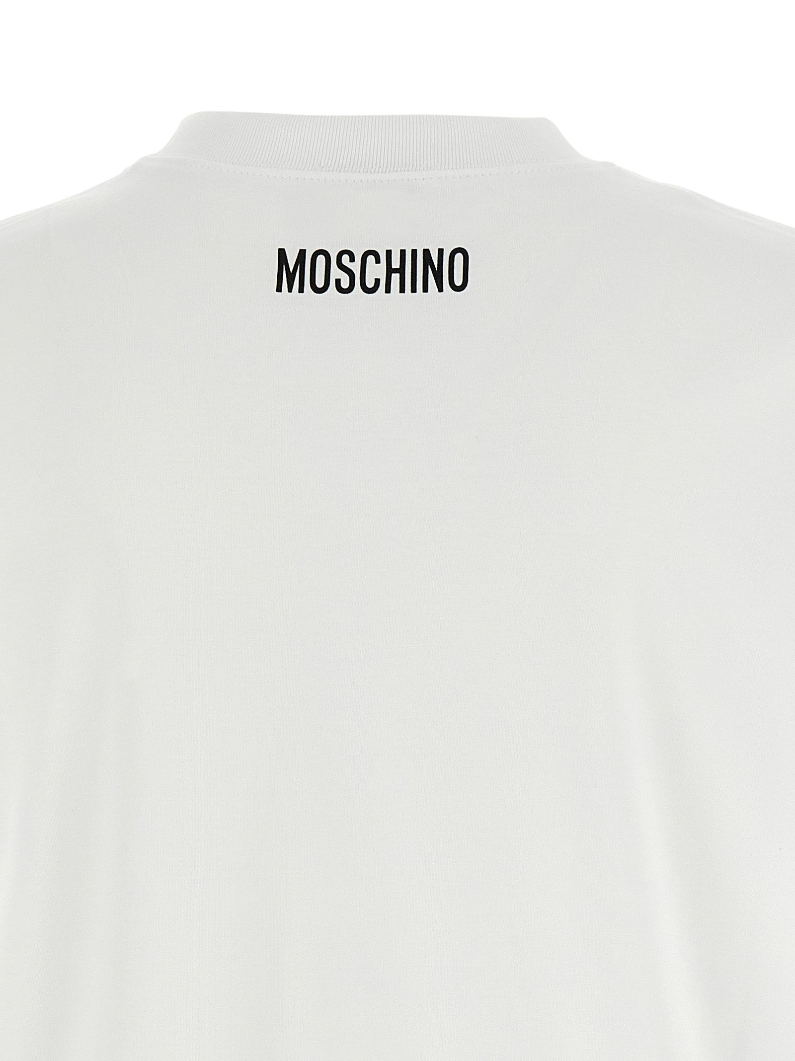 Moschino White Cotton T-Shirt