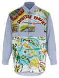 Comme Des Garçons Multicolor Cotton Blouse