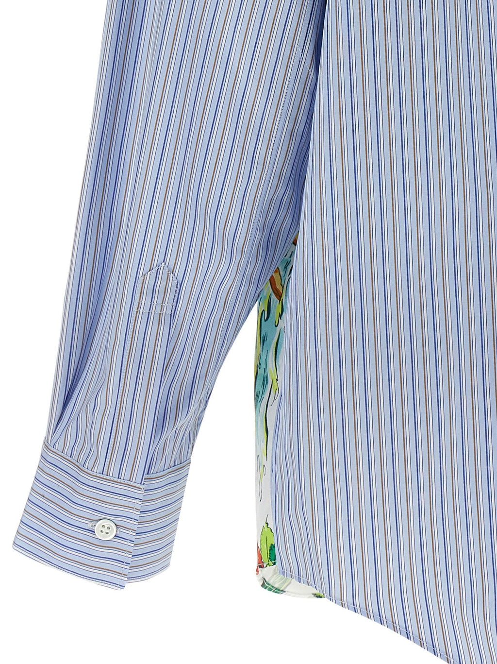 Comme Des Garçons Multicolor Cotton Blouse