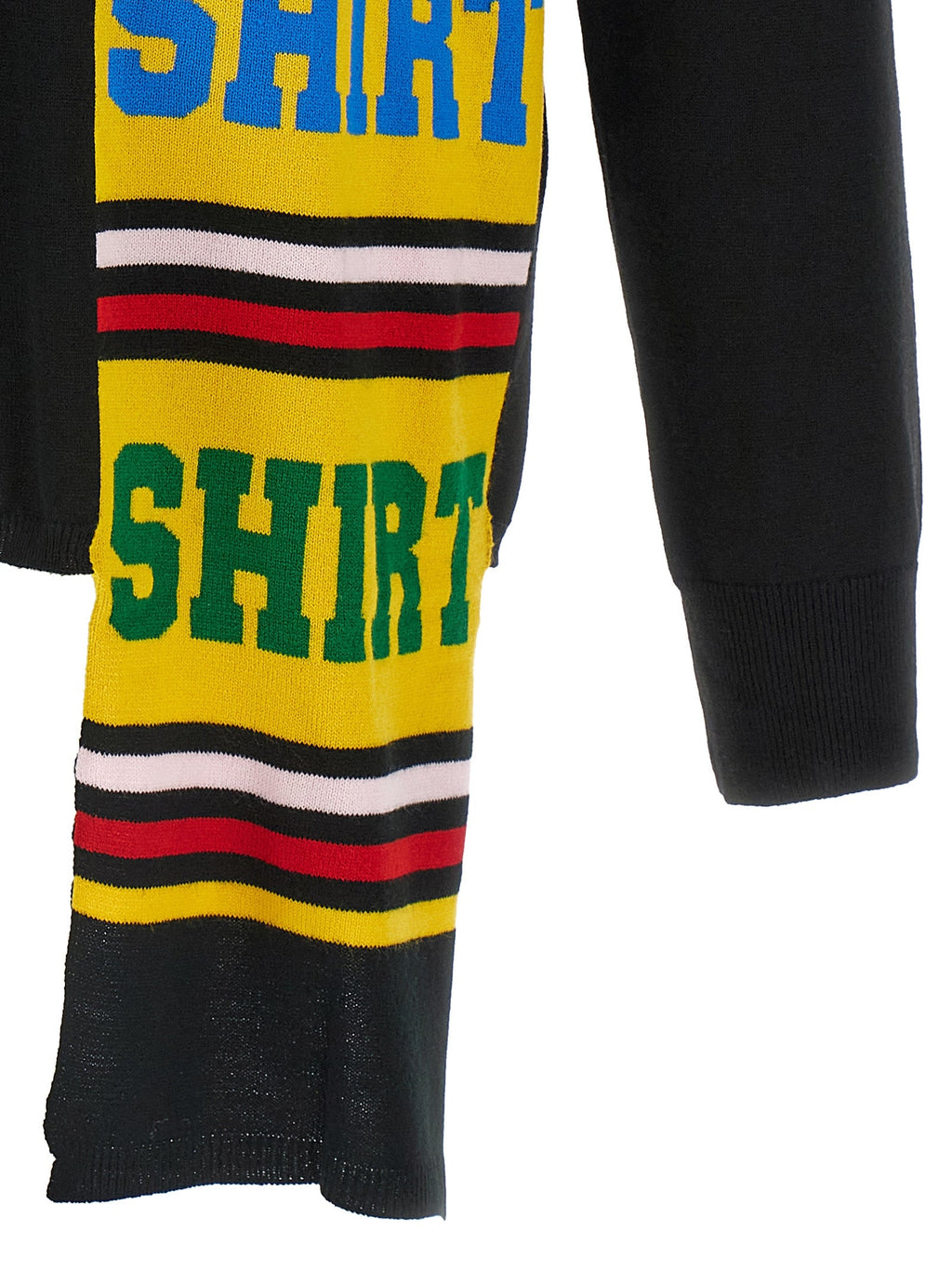 Comme Des Garçons Black Acetate Cardigan