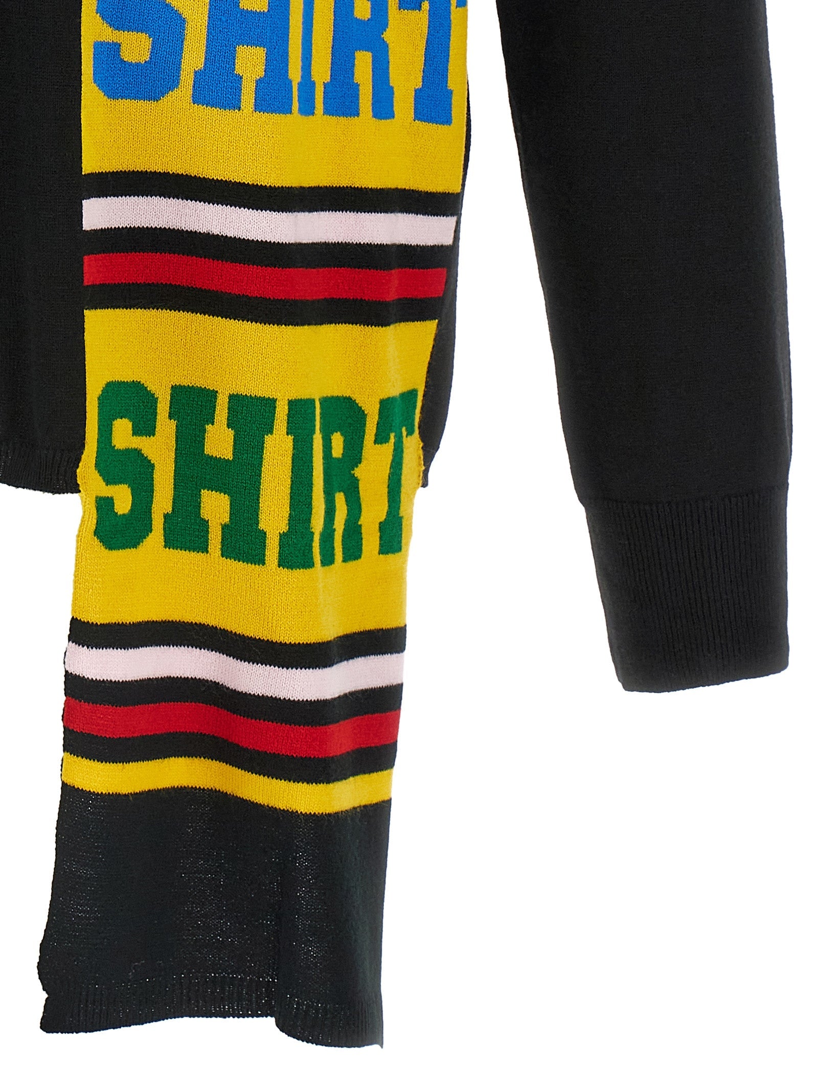 Comme Des Garçons Black Acetate Cardigan