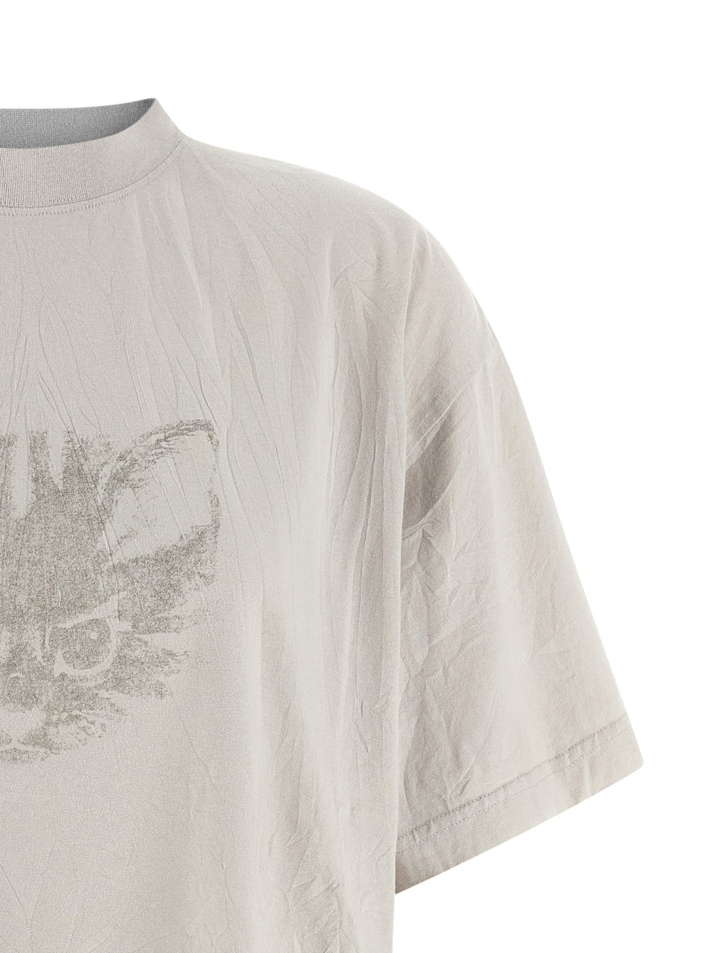 Balenciaga White Cotton T-Shirt