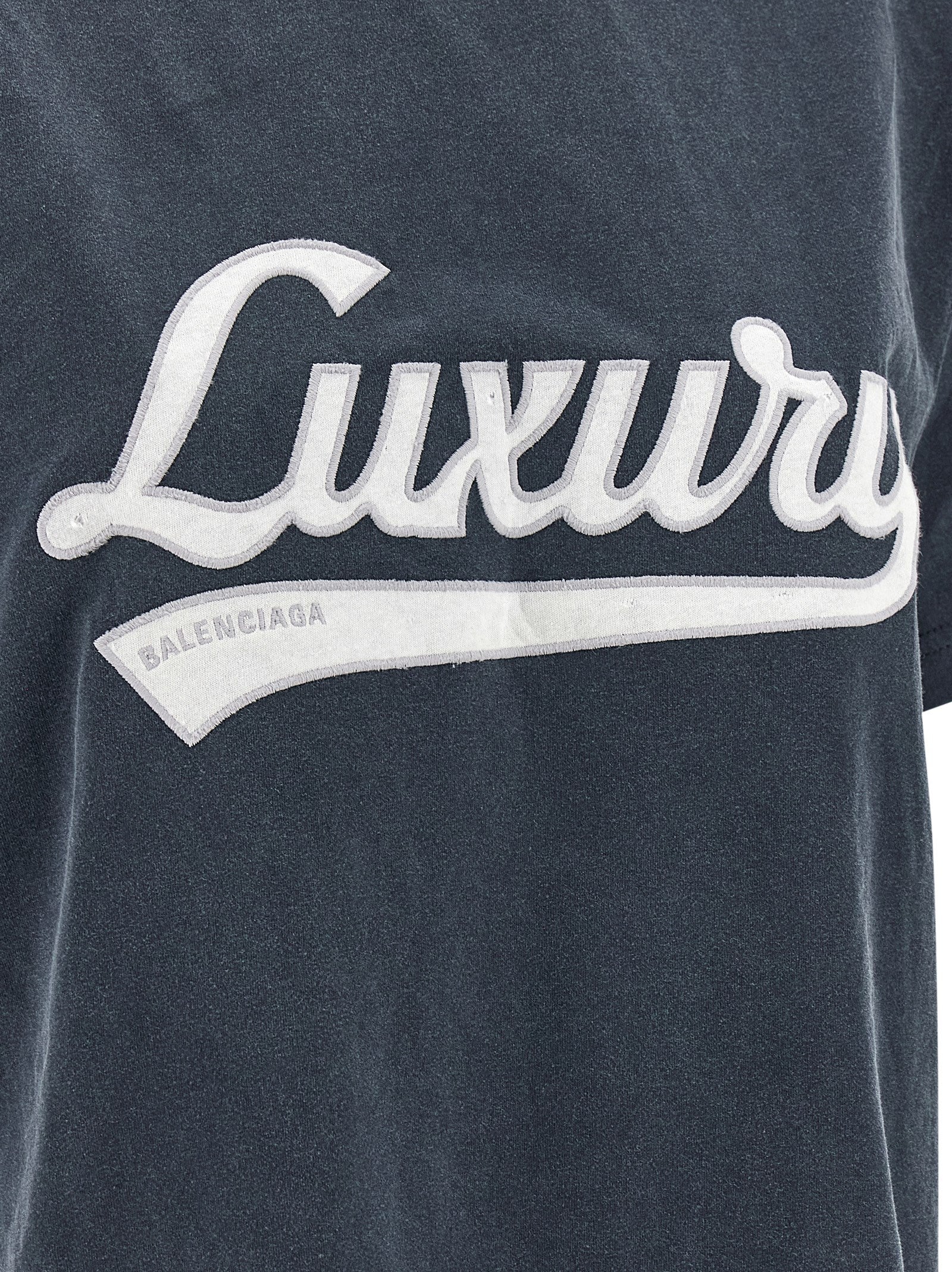 Balenciaga Blue Cotton Sportswear