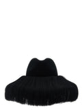 Comme Des Garçons Black Wool Fedora