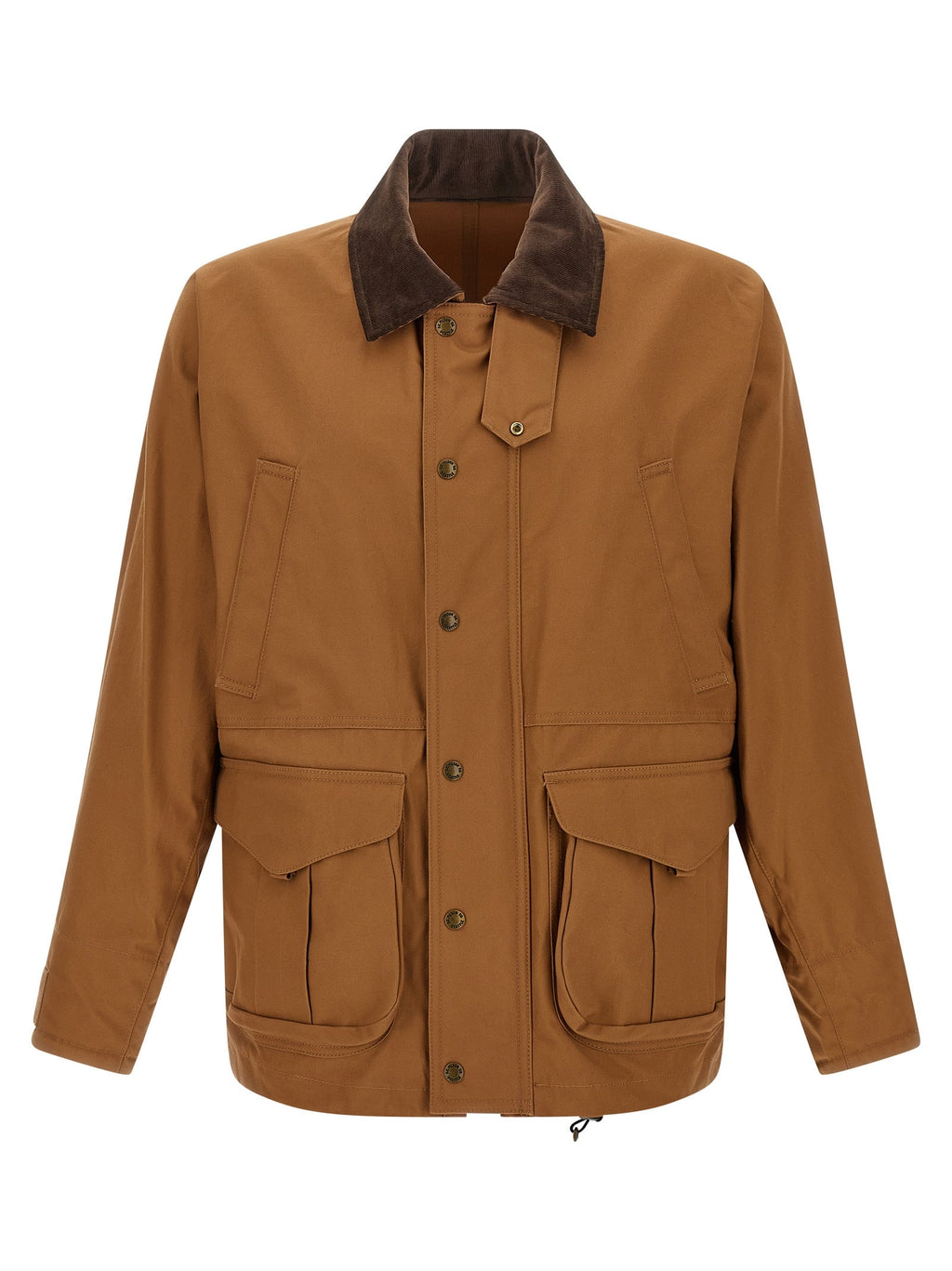 Junya Watanabe Brown Cotton Shell Jacket