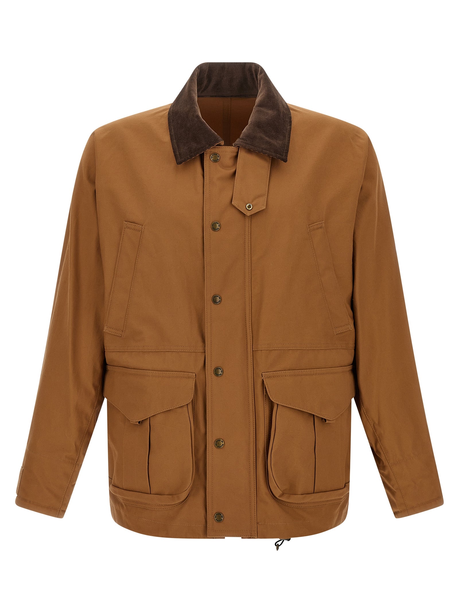 Junya Watanabe Brown Cotton Shell Jacket