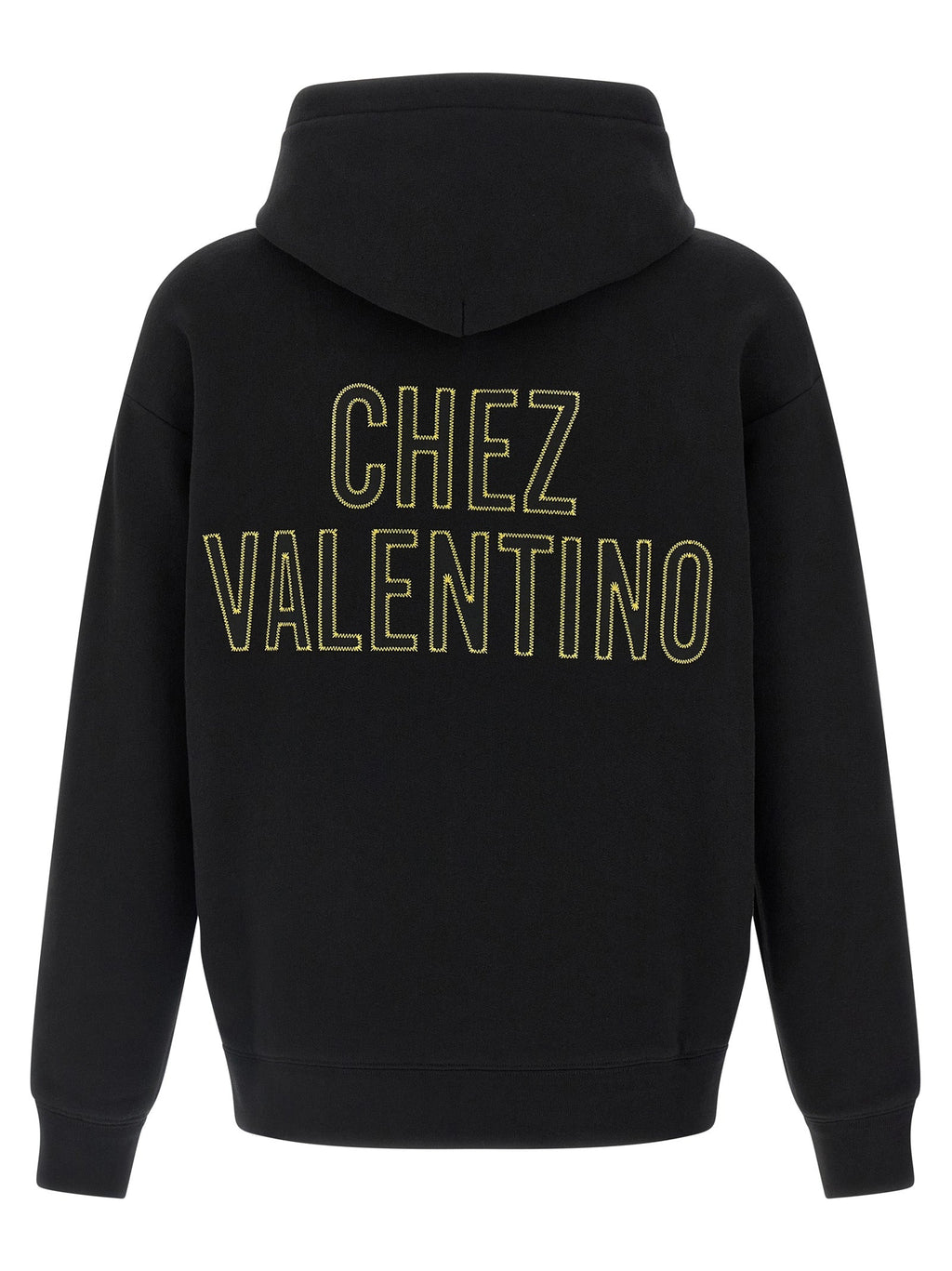 Valentino Garavani Black Cotton Sweatshirt