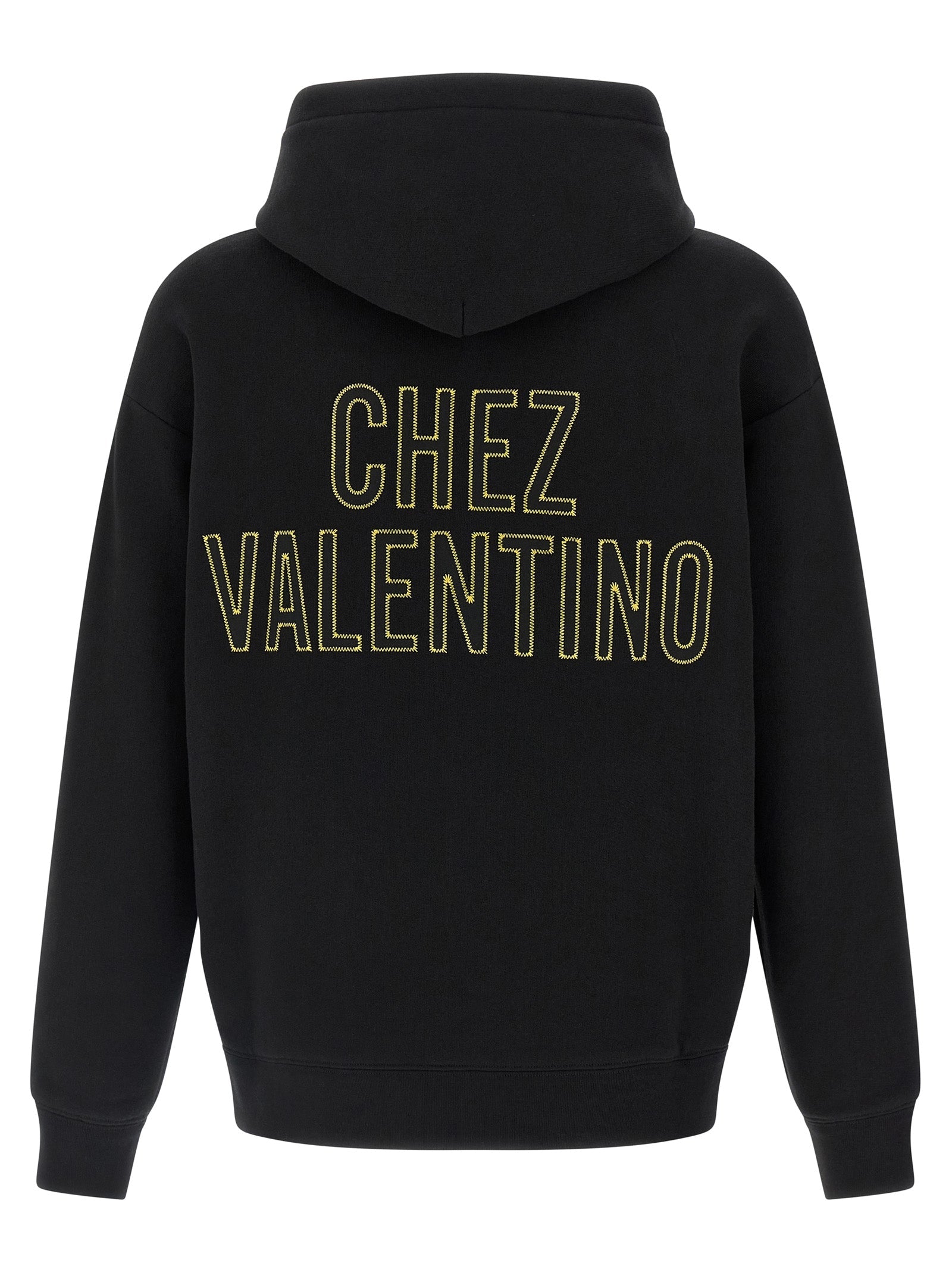 Valentino Garavani Black Cotton Sweatshirt