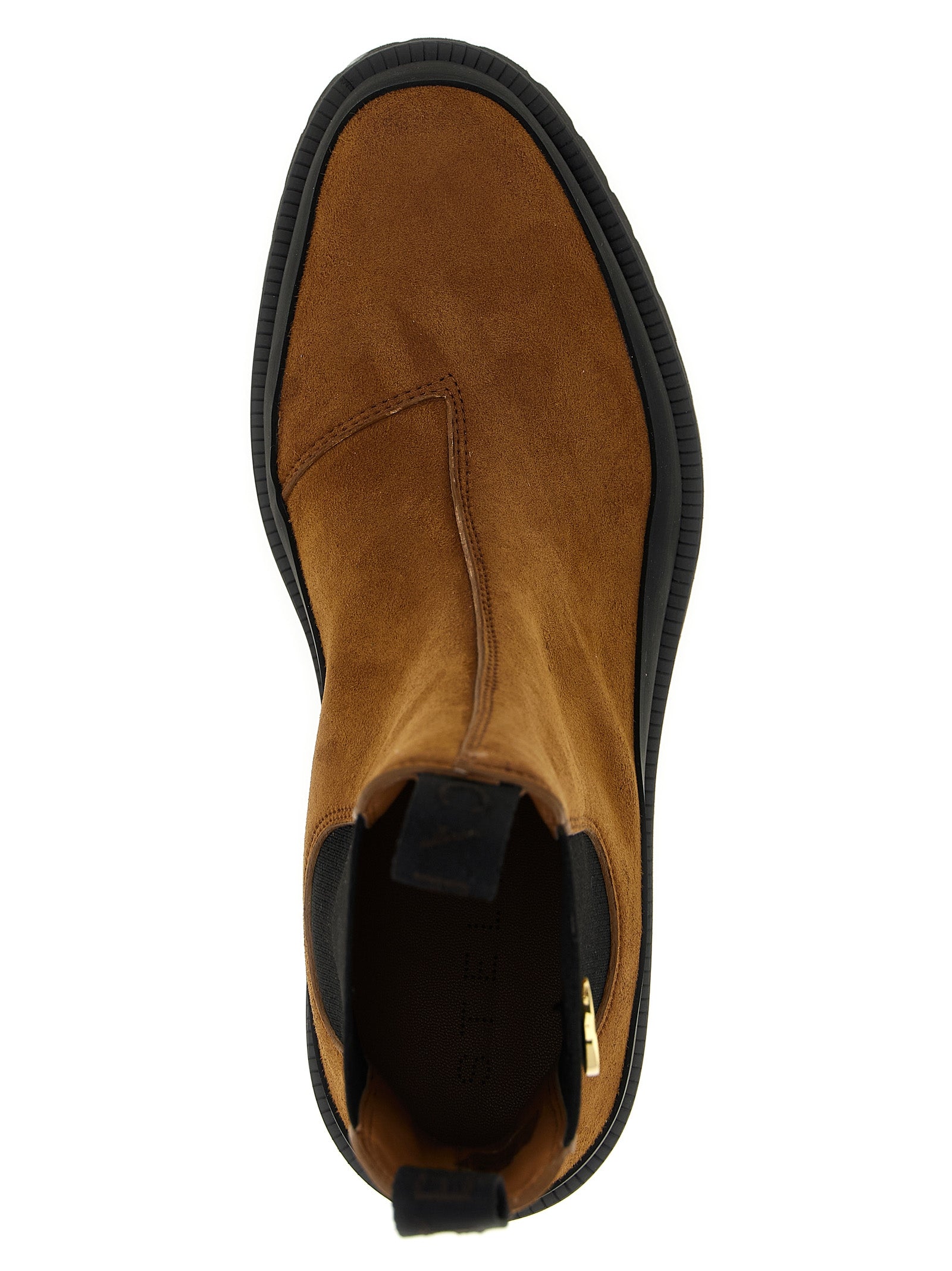 Stella McCartney Brown Viscose Ankle Boots
