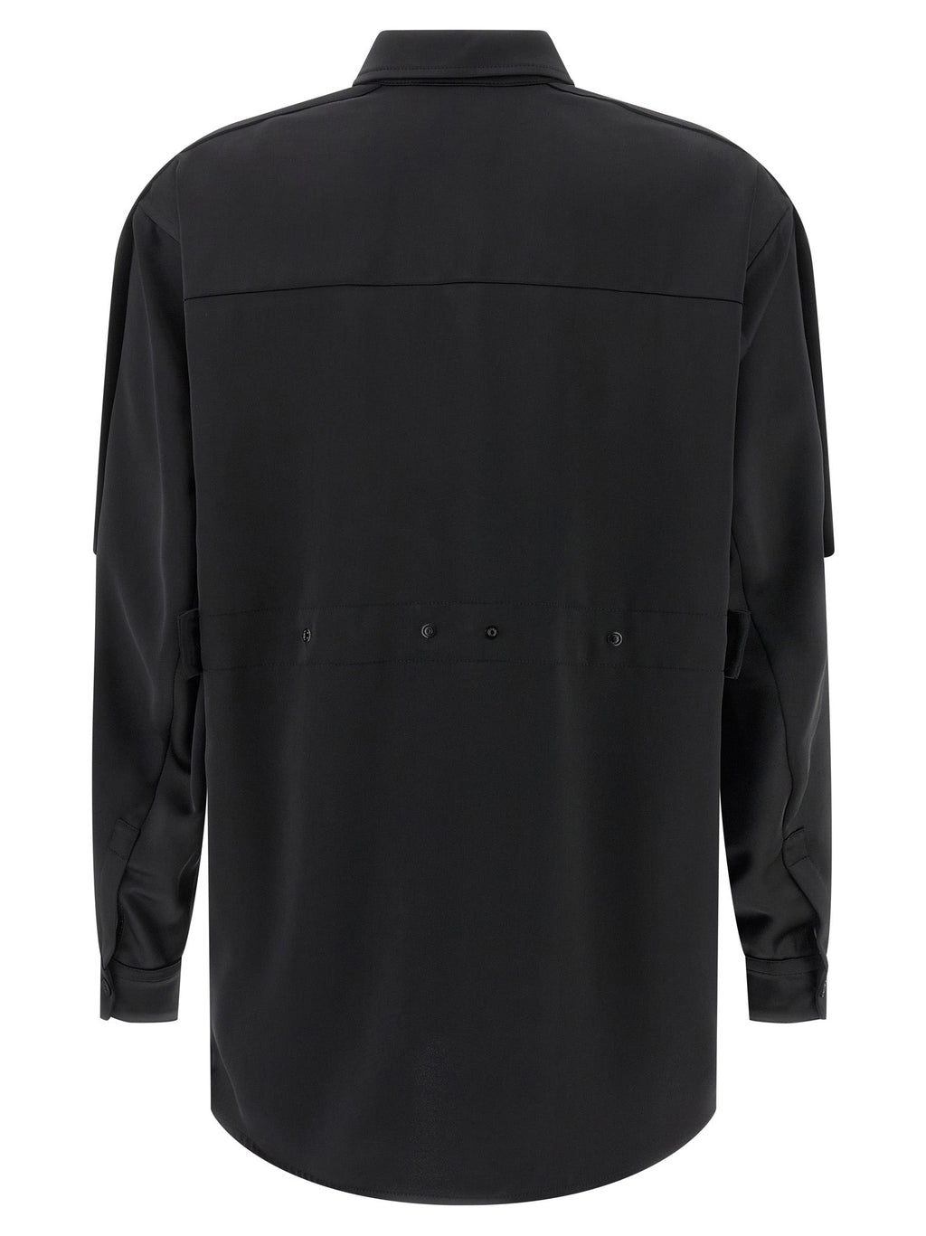 MONCLER GENIUS Black Polyester Blouse