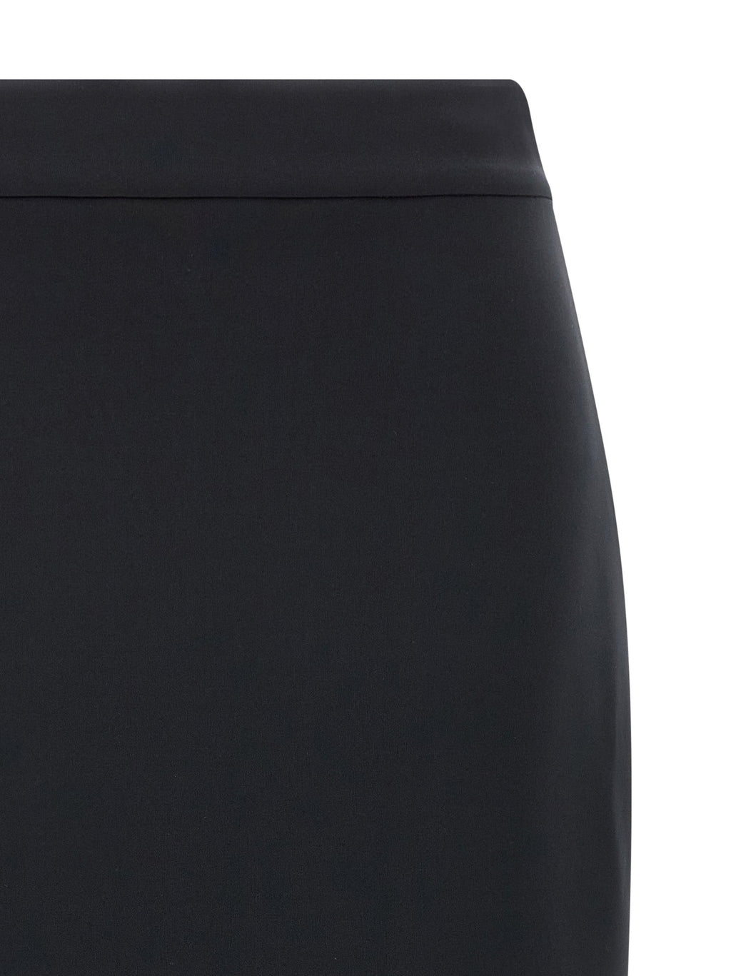 MONCLER GENIUS Black Polyester Midi Skirt