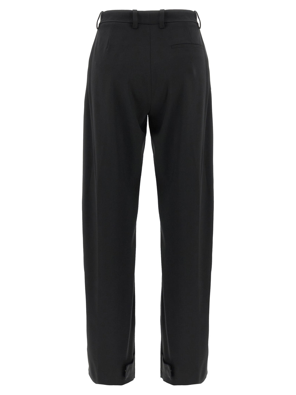 MONCLER GENIUS Black Polyester Dress Pants