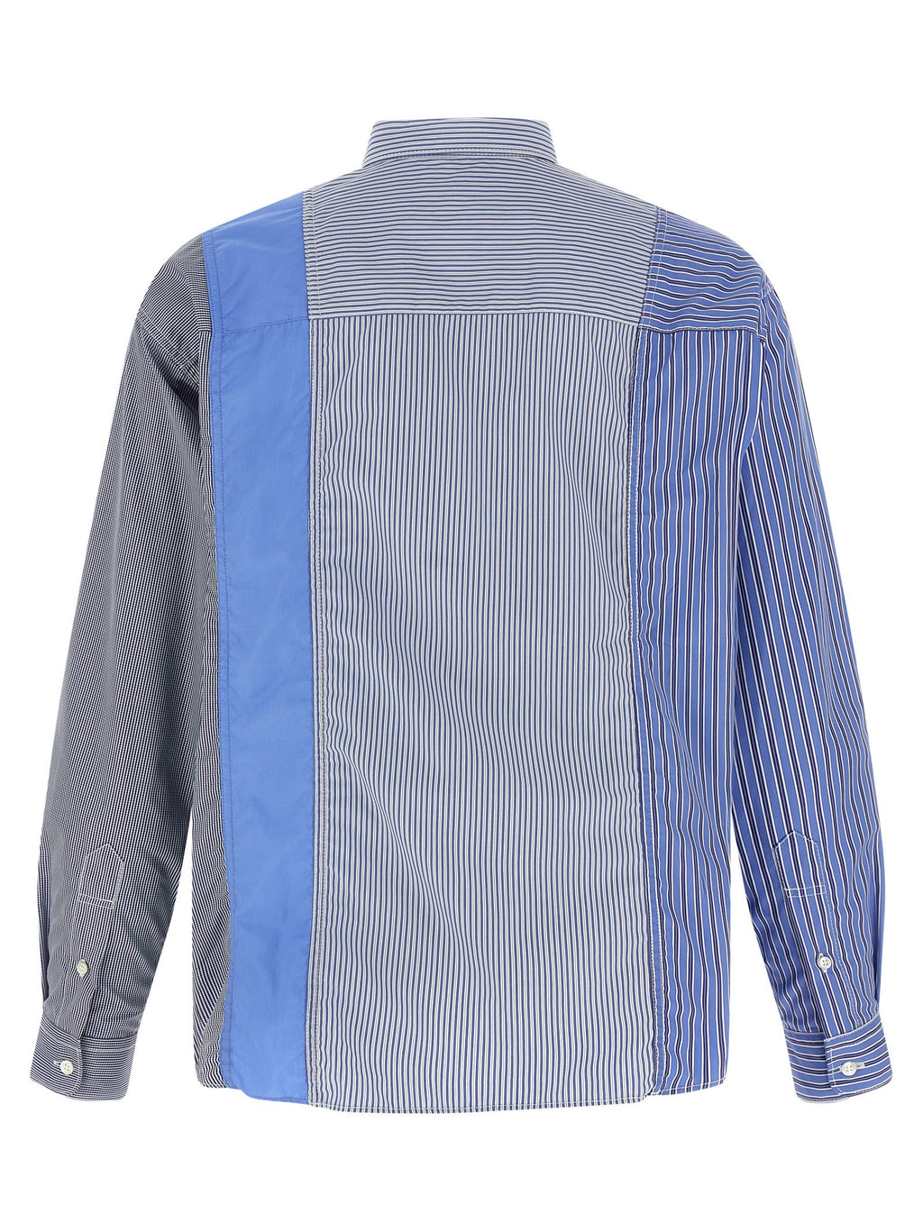 Comme Des Garçons Blue Cotton Blouse