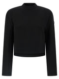 MONCLER GENIUS Black Viscose Sweatshirt