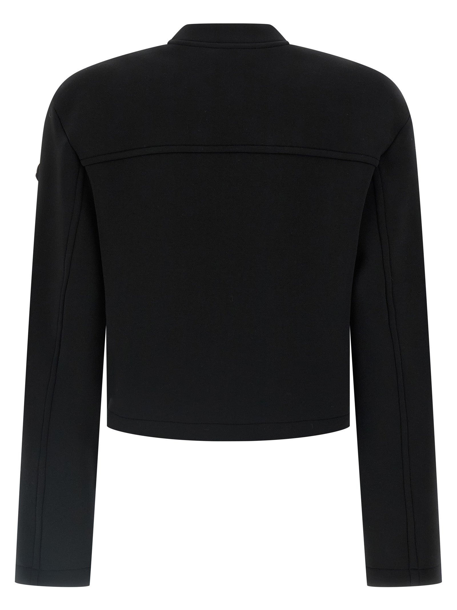 MONCLER GENIUS Black Viscose Sweatshirt