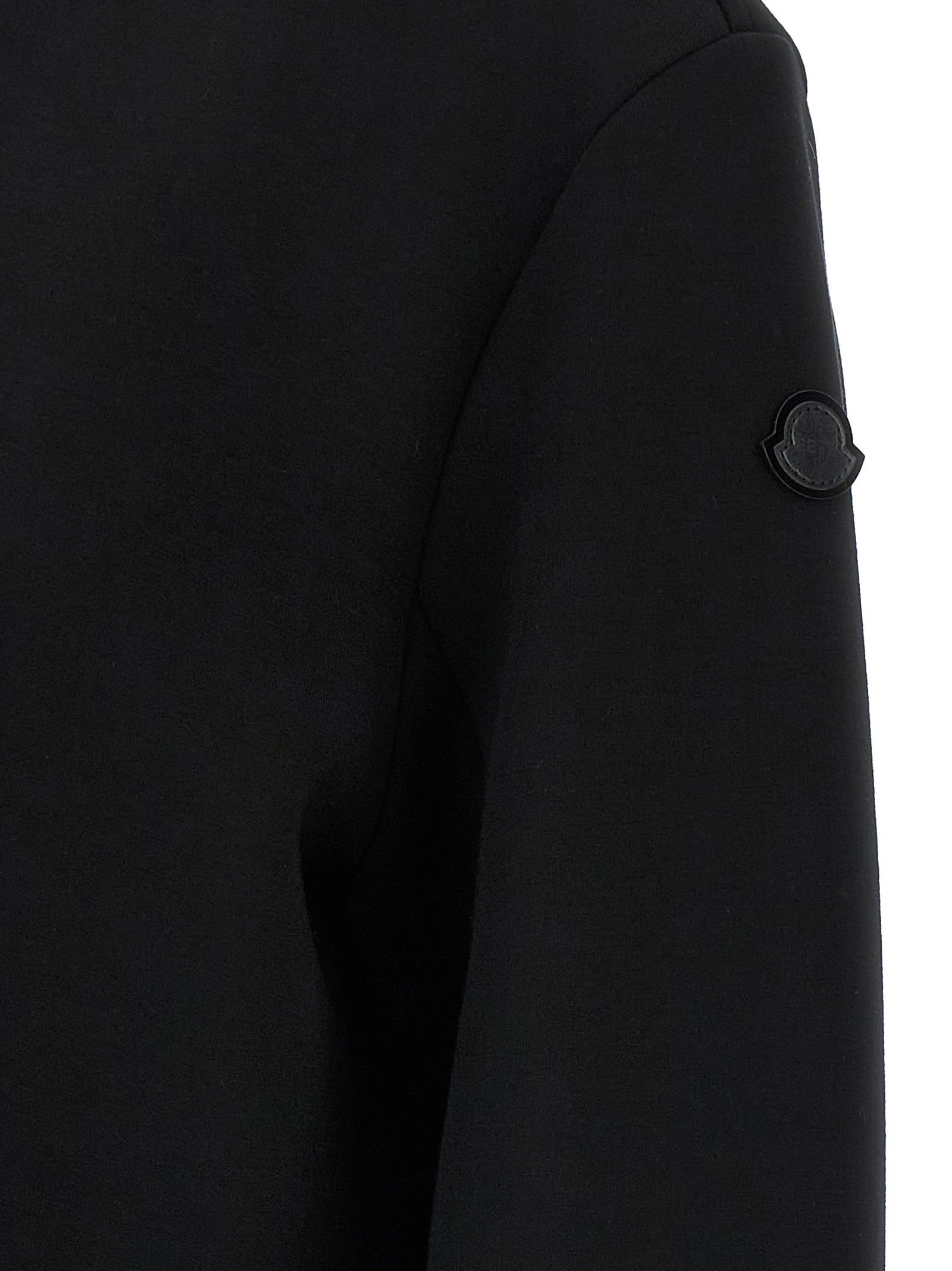 MONCLER GENIUS Black Viscose Sweatshirt