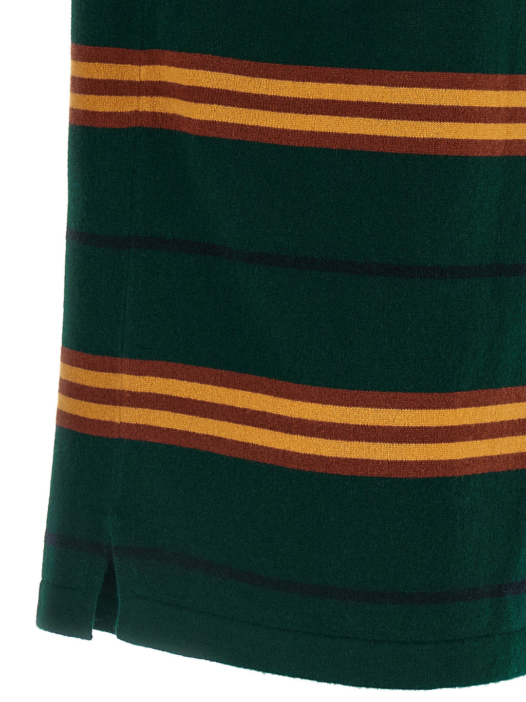 Guest in Residence Bicolor Cashmere Polo Shirt