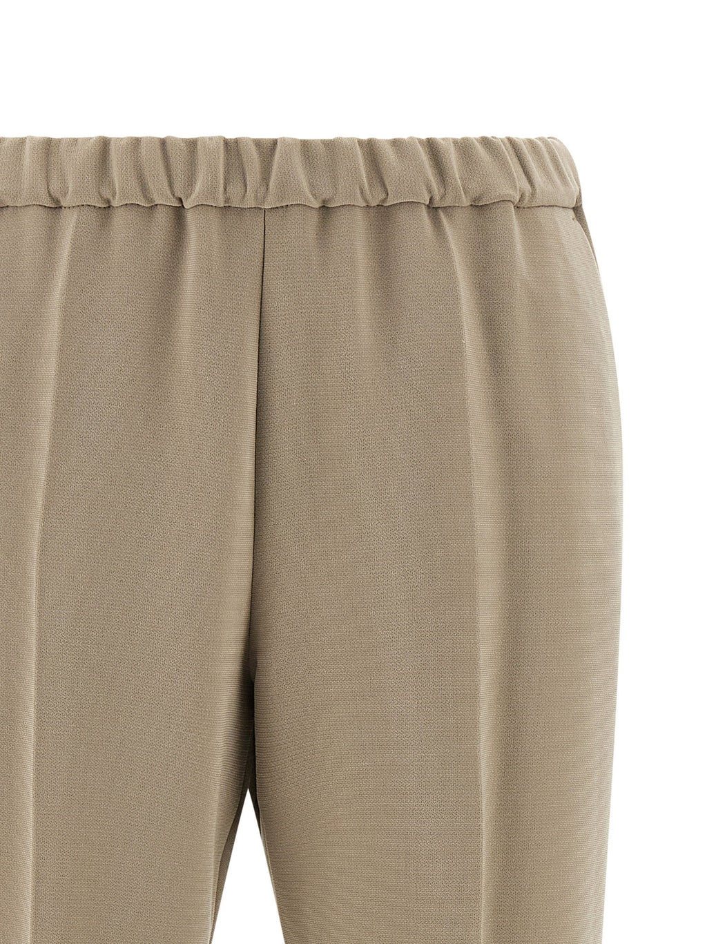 Alberto Biani Beige Triacetate Casual Pants