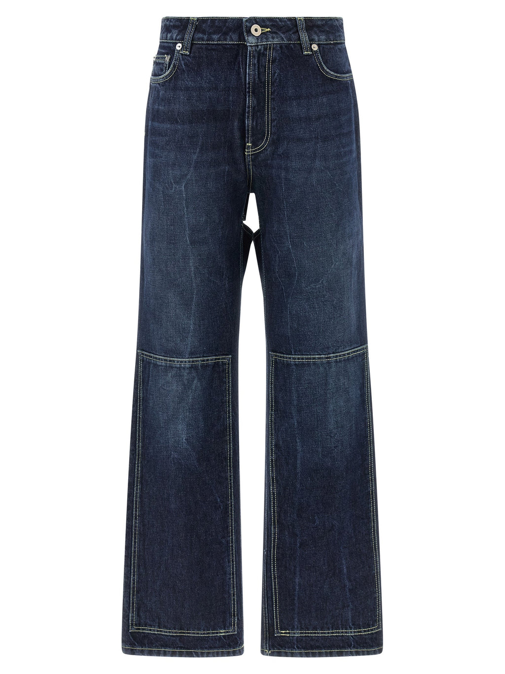 Jean Paul Gaultier Blue Cotton Jeans Denim