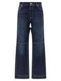 Jean Paul Gaultier Blue Cotton Jeans Denim