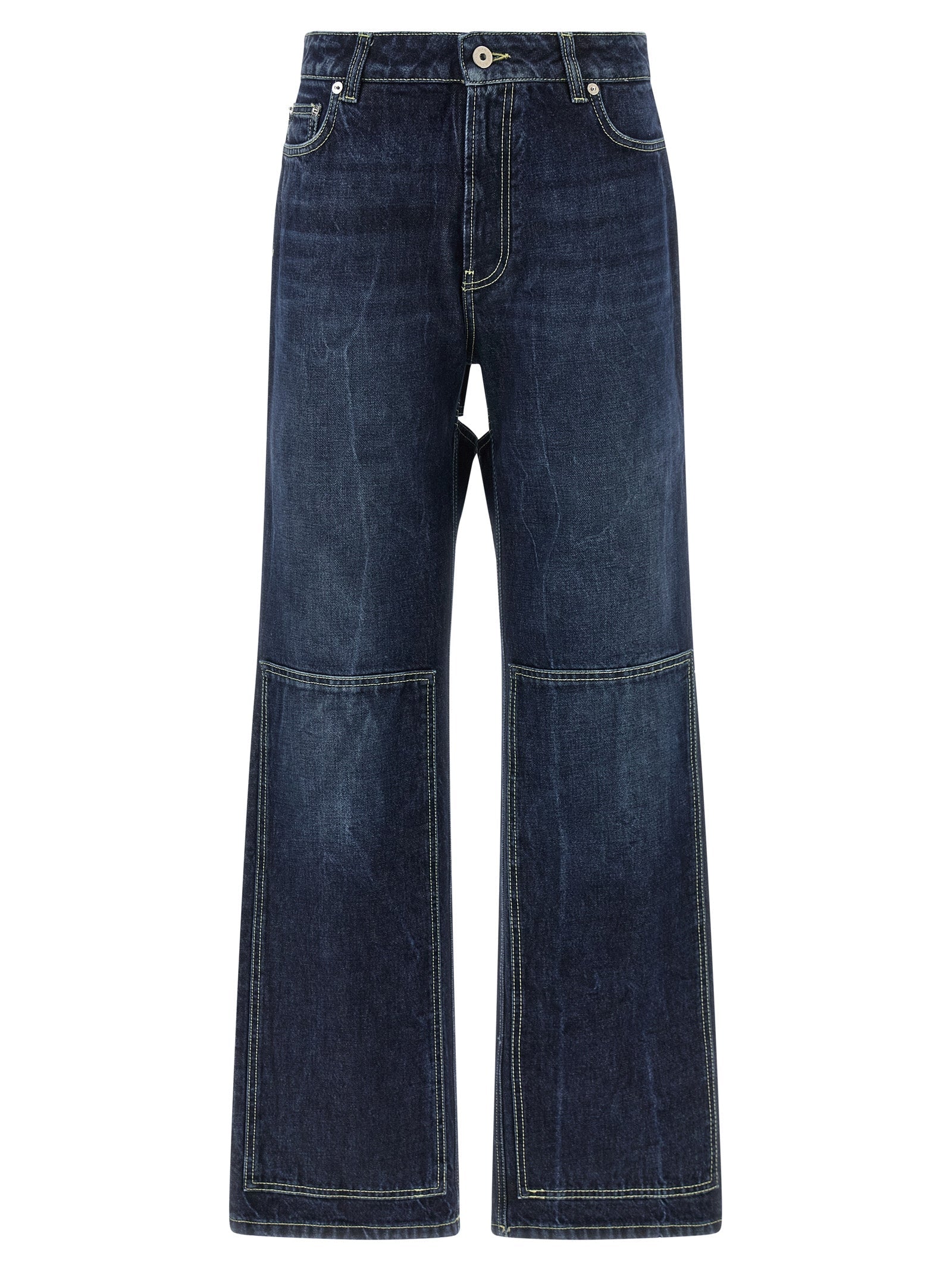Jean Paul Gaultier Blue Cotton Jeans Denim