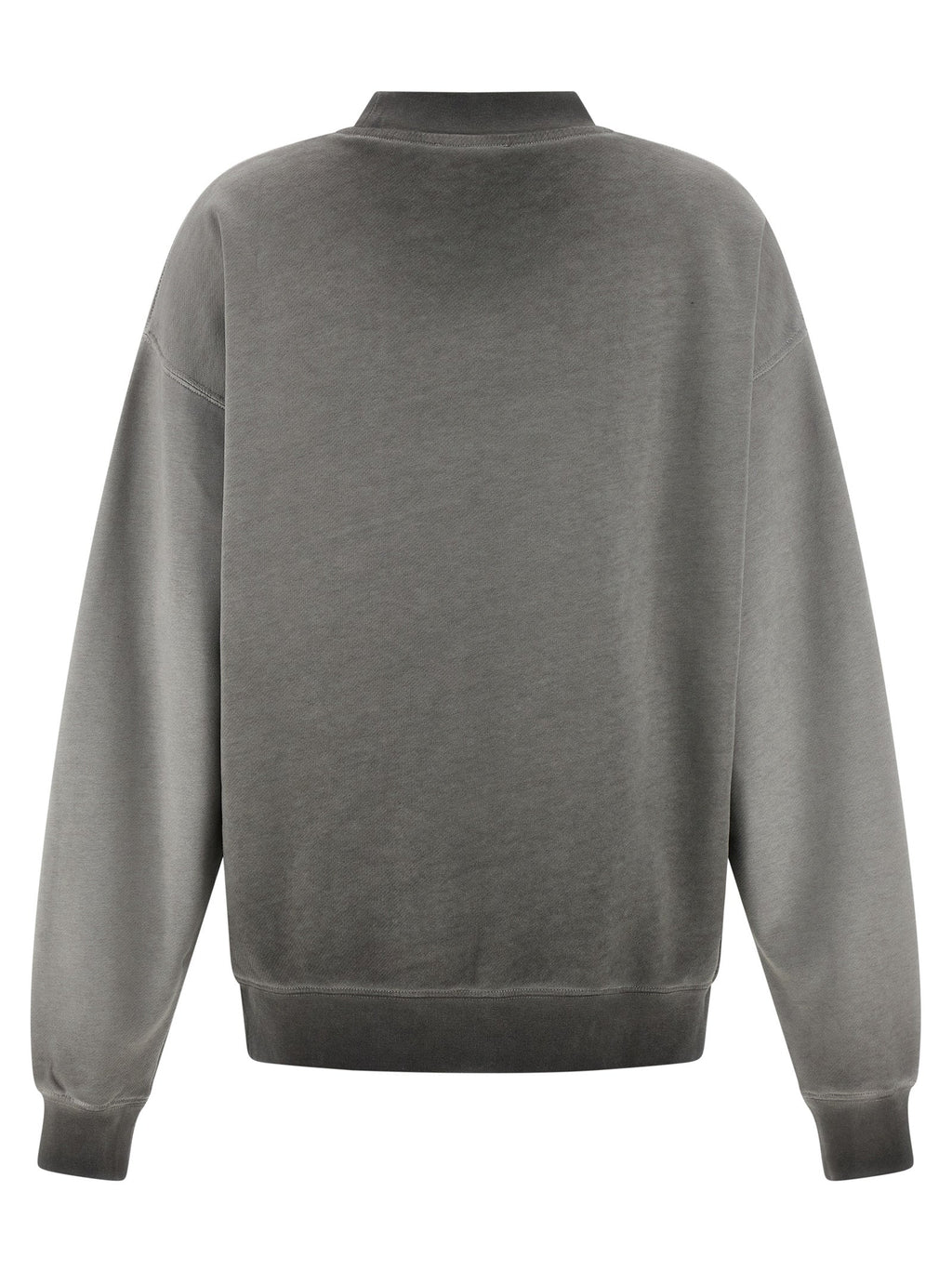 Off-White Gray Cotton Sweatshirt