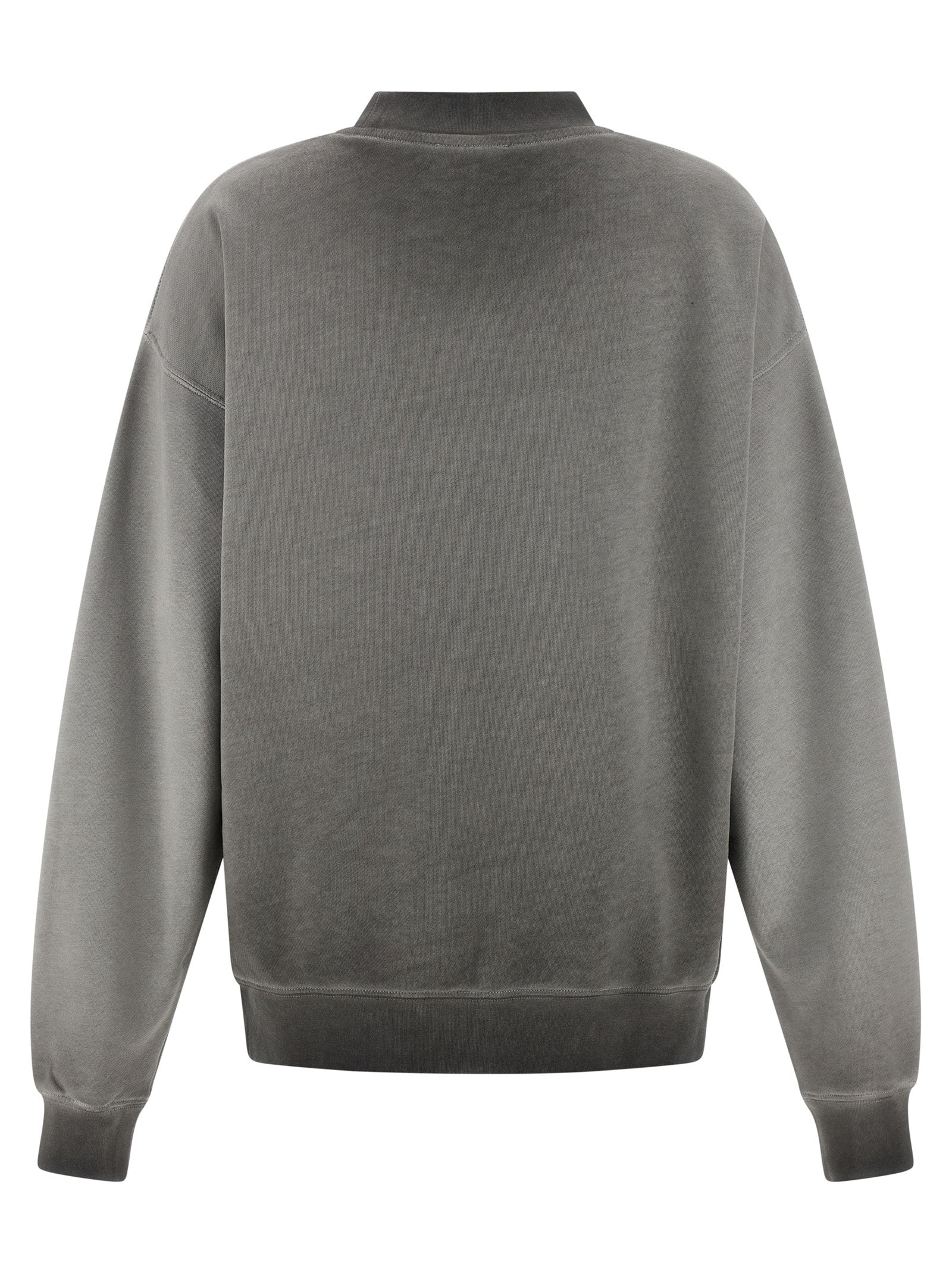 Off-White Gray Cotton Sweatshirt