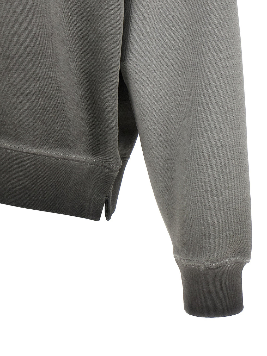 Off-White Gray Cotton Sweatshirt