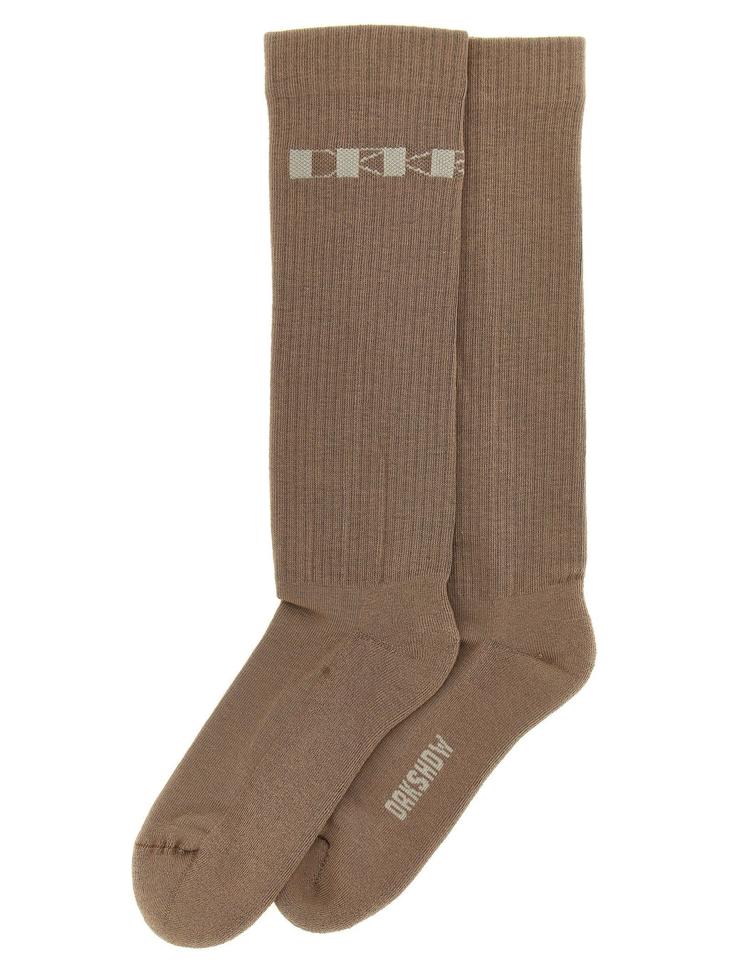 DRKSHDW Beige Cotton Socks