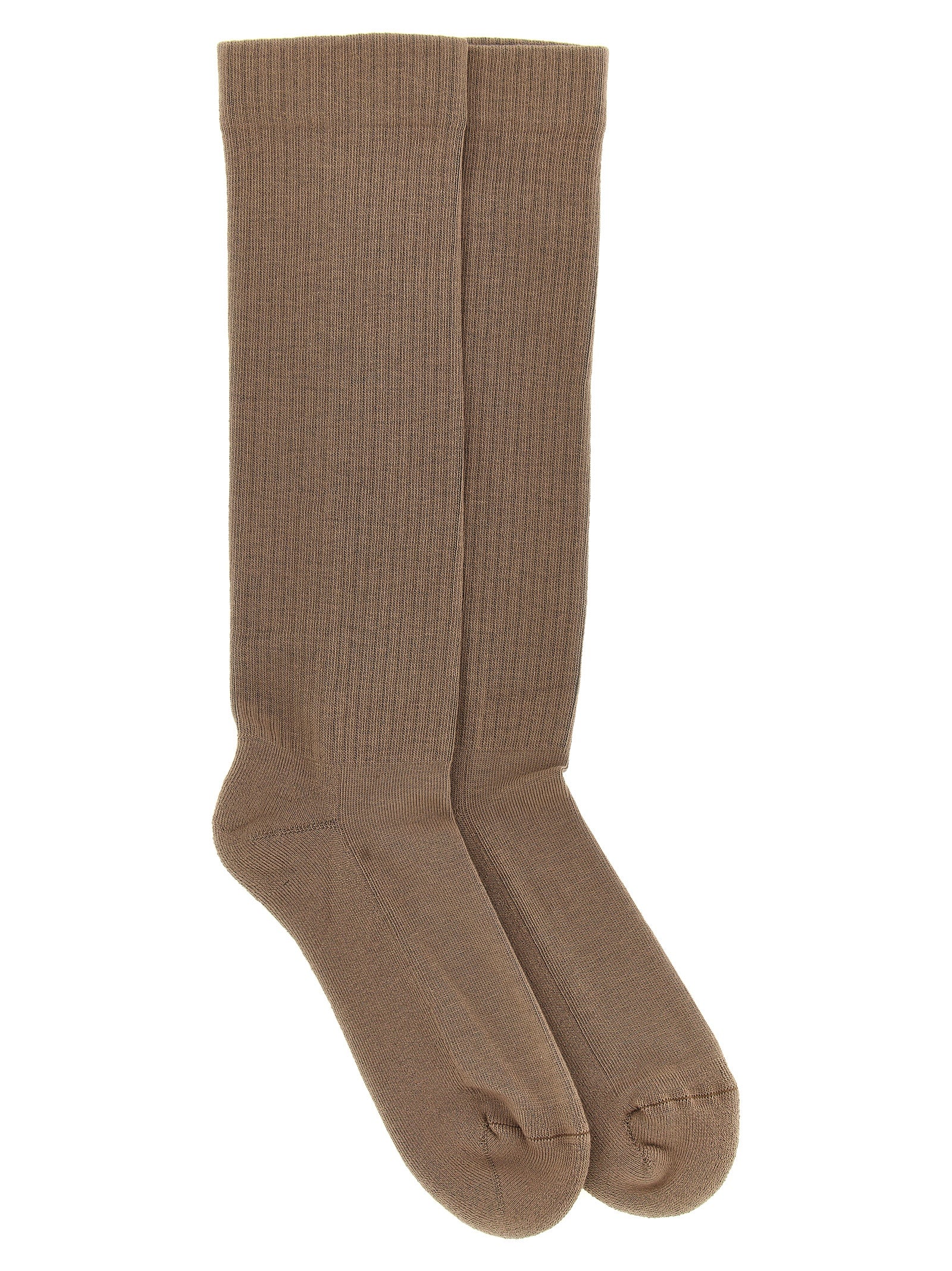 DRKSHDW Beige Cotton Socks