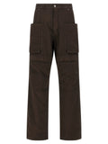 DRKSHDW Brown Cotton Cargo Pants