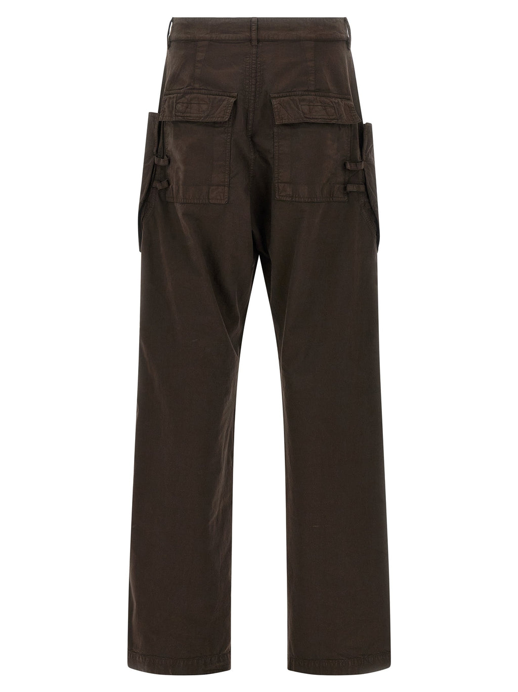 DRKSHDW Brown Cotton Cargo Pants