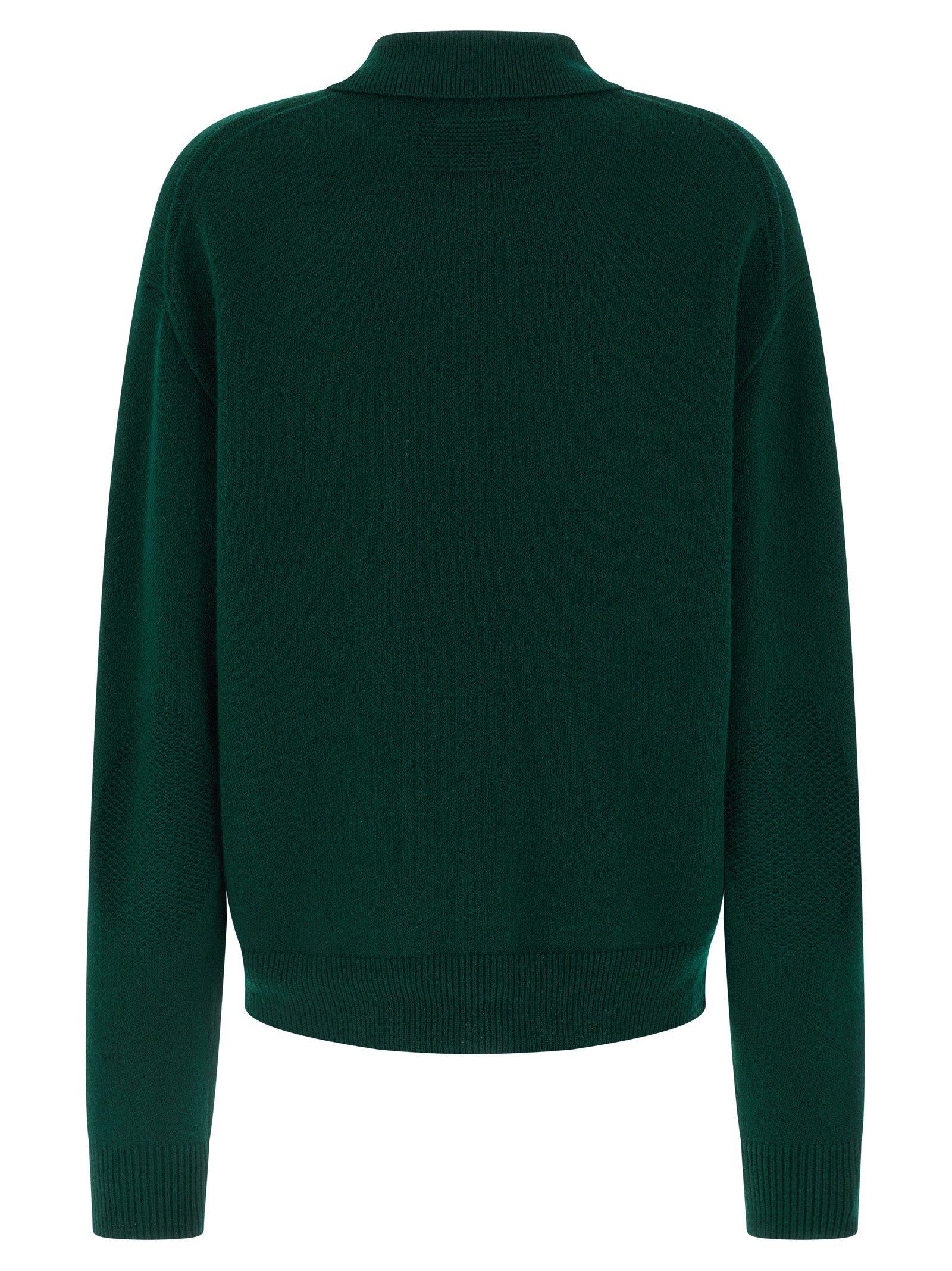 Guest in Residence Bicolor Cashmere Polo Shirt