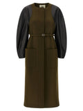 Fendi Bicolor Viscose Coat