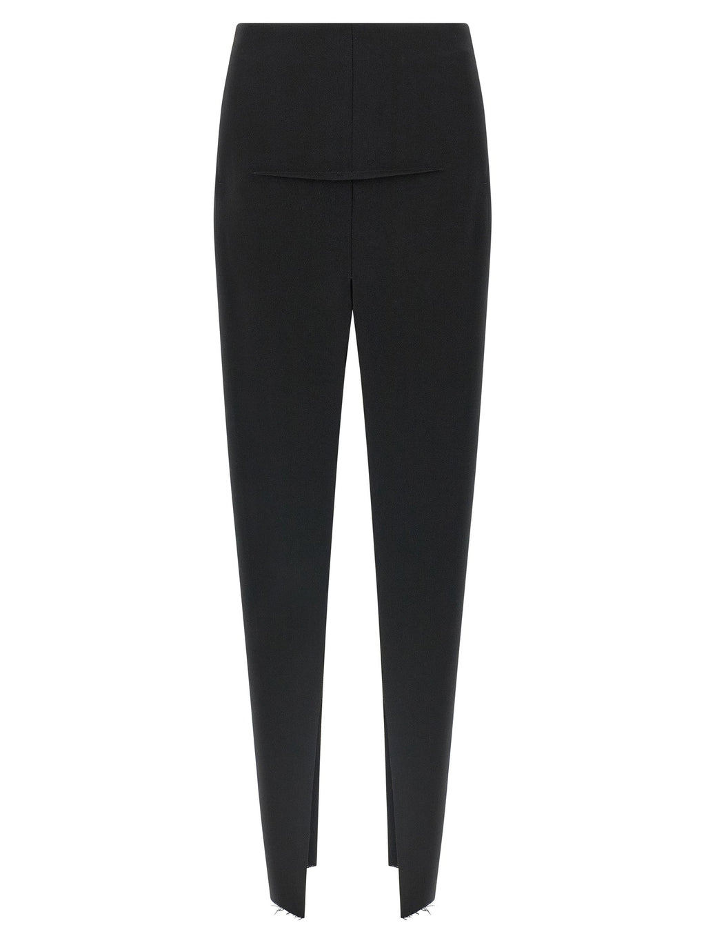 Rick Owens Black Virgin Wool Mini Skirt