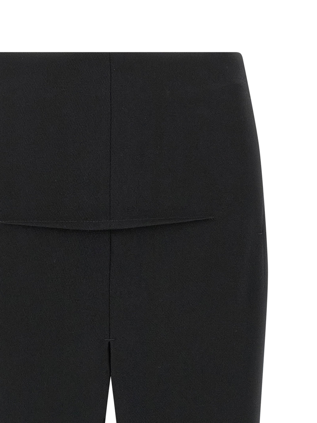 Rick Owens Black Virgin Wool Mini Skirt