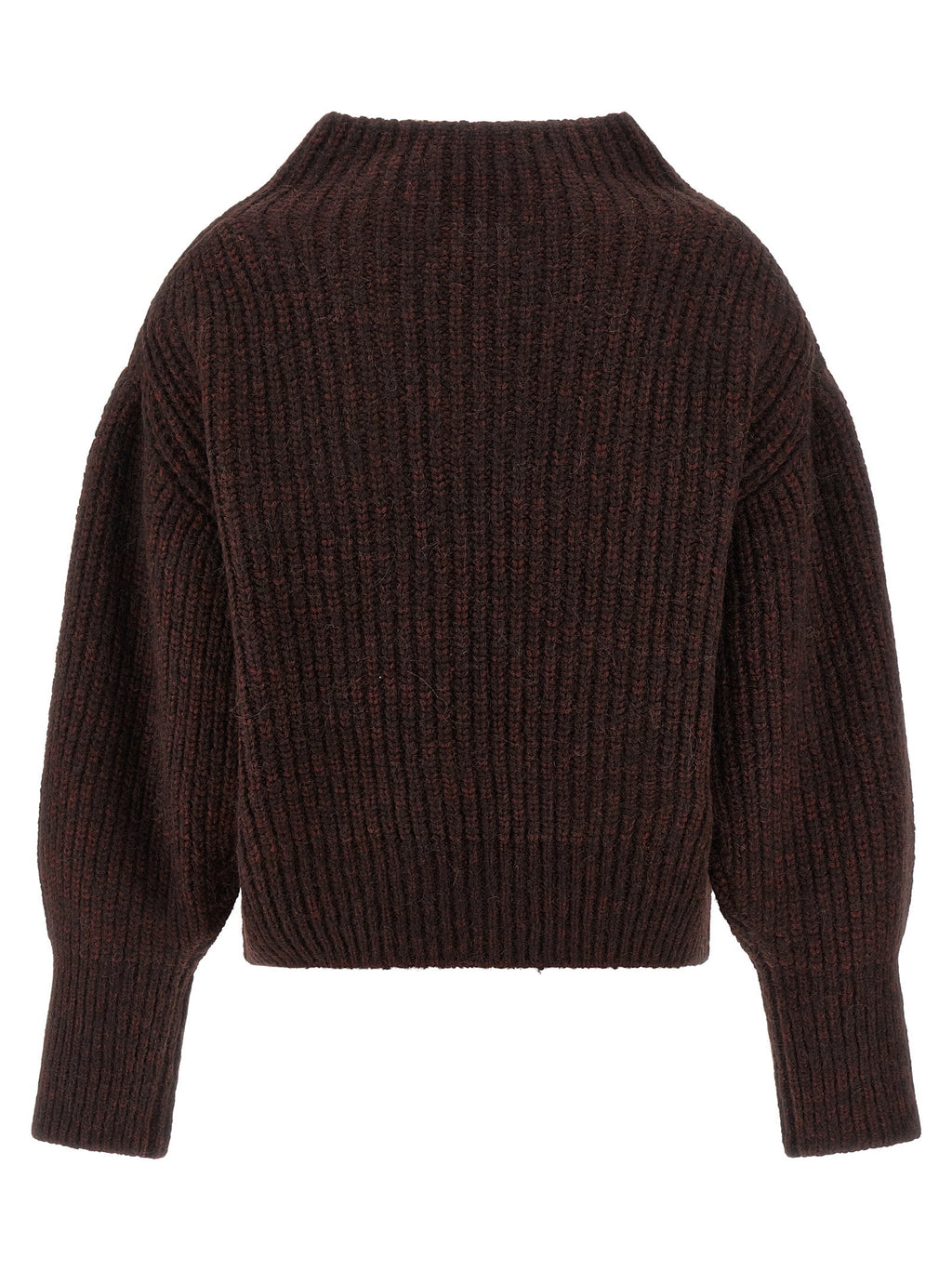 Dries Van Noten Bordeaux Wool Cardigan