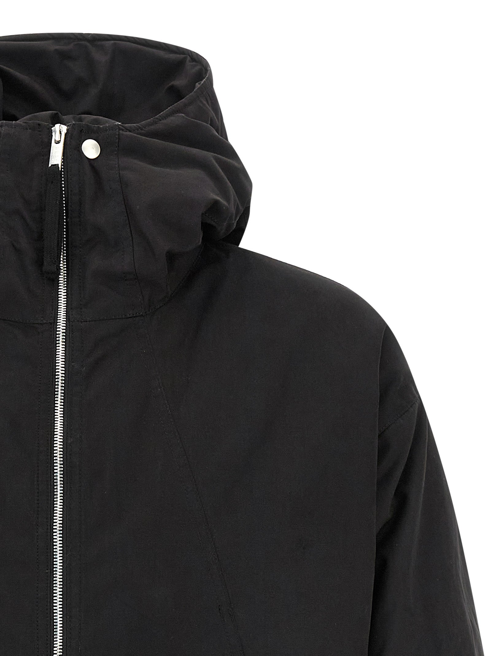 Thom Krom Black Polyester Shell Jacket