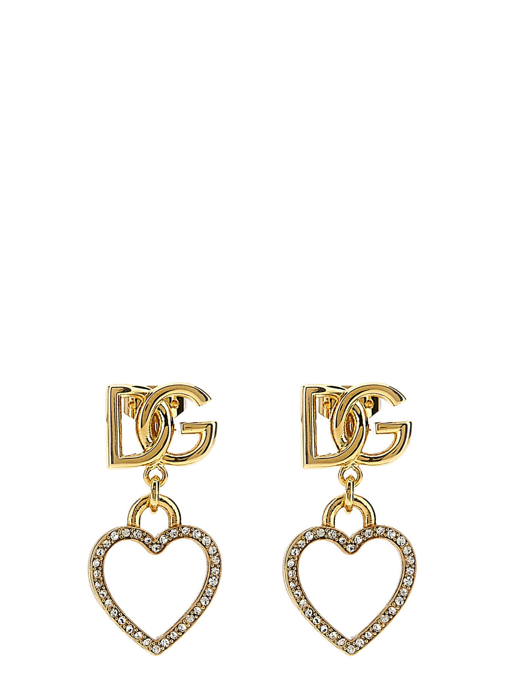 Dolce & Gabbana Gold Brass Earrings