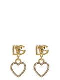Dolce & Gabbana Gold Brass Earrings
